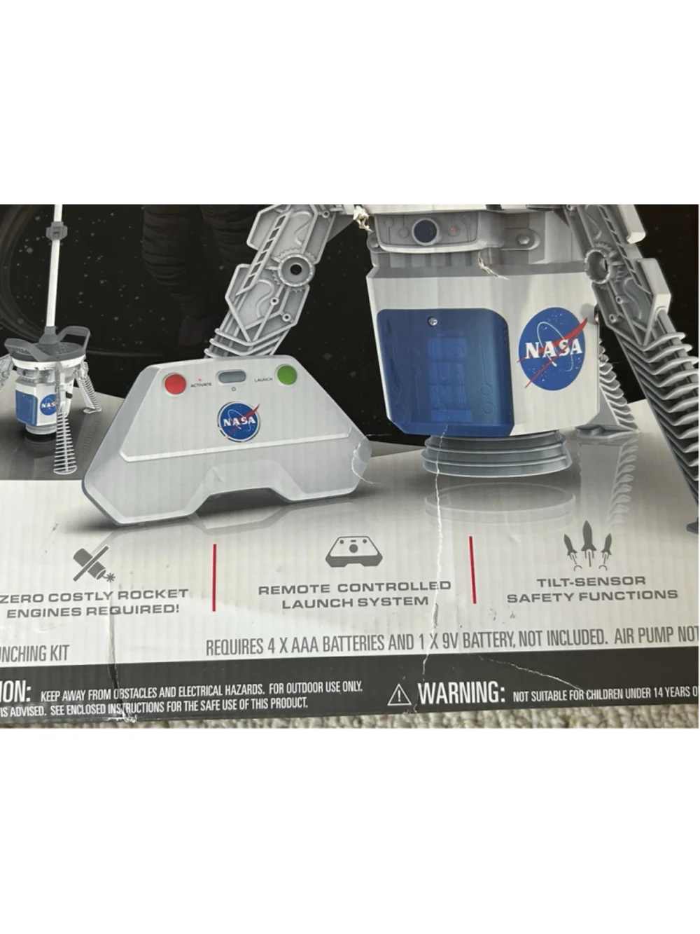 High Altitude Rocket System Remote Control Launch System Three Rockets Included